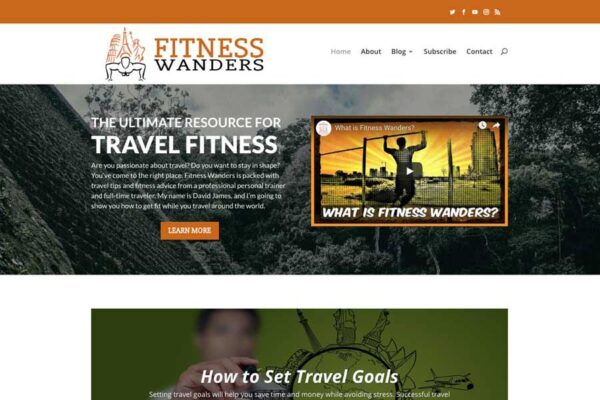 Portfolio - Fitness Wanders