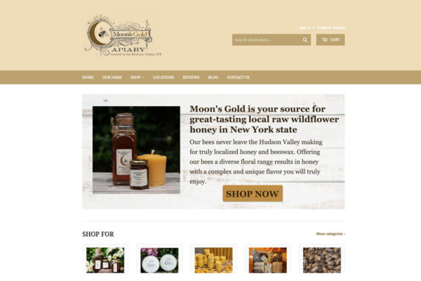 Portfolio - Moons Gold Apiary